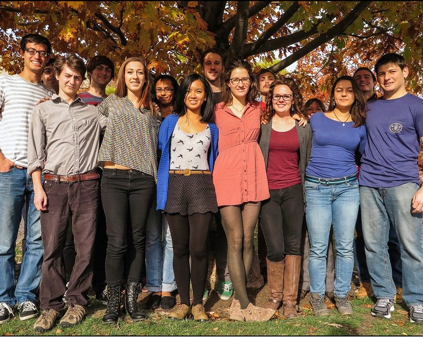 The students of Geography 491, Senior Seminar in Geography. Fall 2014